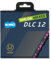 KMC DLC12 Waxed 12 Speed Chain, Black/Pink, 126 Link