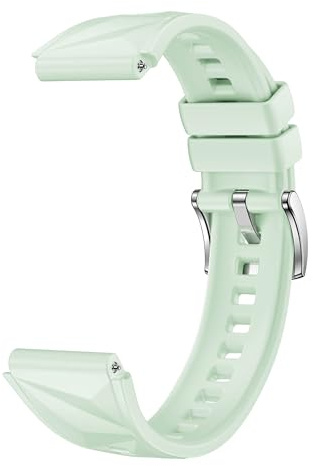 HUAWEI EasyFit 3 Mint Green Fluoroelastomer Strap, Kompatibel WATCH GT Series
