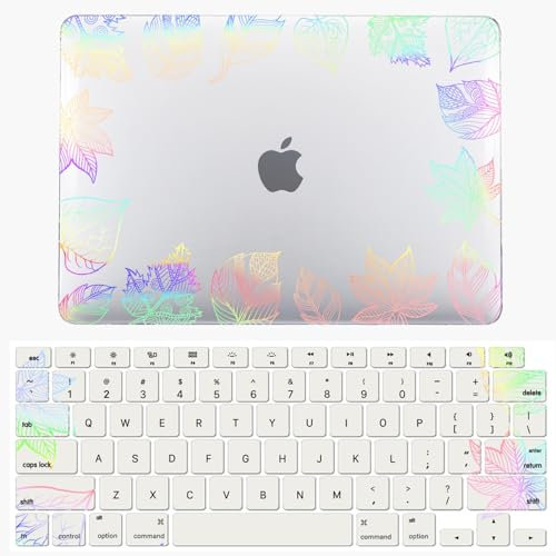 JZ Case for MacBook 12 inch Model A1534 Laptop Hard Shell Cases [Flash Clear][Keyboard Cover] - LT20