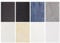 sourcing map Buntglasplatten, 10,2 x 15,2 cm, verschiedene Mosaik-Glasfliesen für DIY-Projekte, Heimhandwerk, Dekoration, Schwarz-Weiß-Serie, 8 Bögen