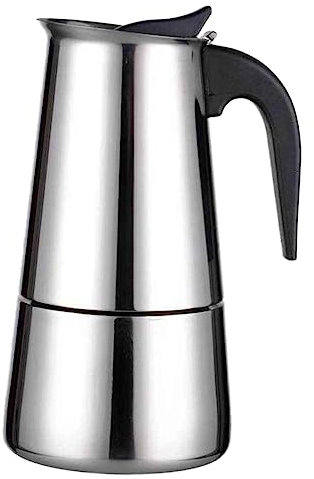 PHENOFICE Cafetera Inoxidable Jarra Portátil Recipiente Para Café Diseño Moderno Para Hogar y Cafetería