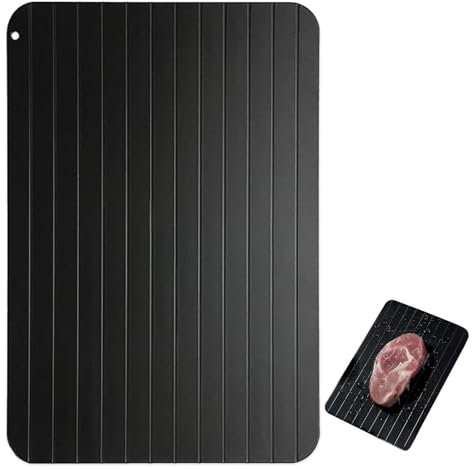 1 Pcs Defrosting Tray, Thawing Board, Defrosting Board, Thaw Board Plate Easy Thaw Board Defrosts Frozen Foods Faster, Fast Defrosting Tray for Poultry or Anything Else that Is Frozen