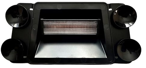 MelTruck LED Frontblitzer - Warnleuchte - Warnbalken - Lichtbalken - Straßenräumer, 12V 24V, Blitz, Amber, Orange