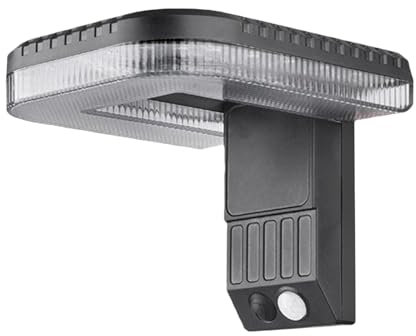 Lumière Solaire Murale Extérieure | Projecteur LED Solaire pour Façade - Éclairage Intelligent Haute Luminosité avec Détecteur de Mouvement pour Terrasse, Jardin, Allée et Garage