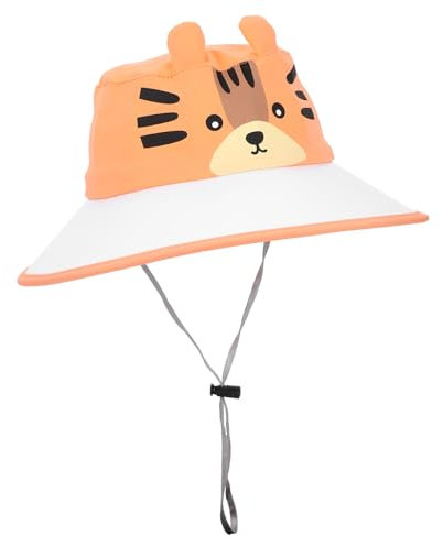 FOMIYES Cappello Sole con Ampia Visiera Cappello per Design Animali Cartoni Cappellino Regolabile per UV