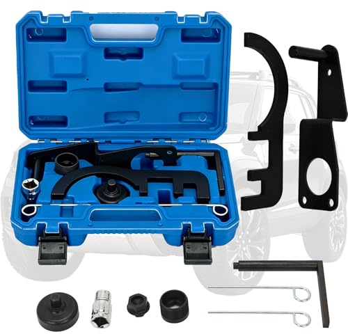 NTLTPYY Strumento di Messa in Fase del Motore Compatibile con BMW N47 N47S N57 – Kit di bloccaggio Albero a camme (Sostituzione per Codici OEM 118740, 115320, 118760, 116480)