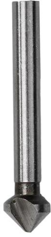 Juego de brocas avellanadoras HSS, escariador for carpintería, taladro de chaflán, 3 flautas, 90 grados, 6,3/8,3/10,4/12,4/16,5/20,5mm, 1/6 Uds.(6.3mm)