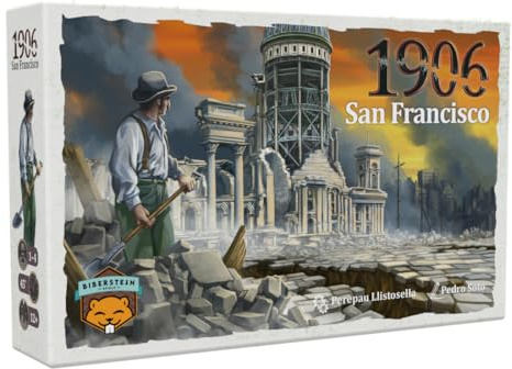 1906 San Francisco - Biberstein Spiele - Brettspiel - Deutsch