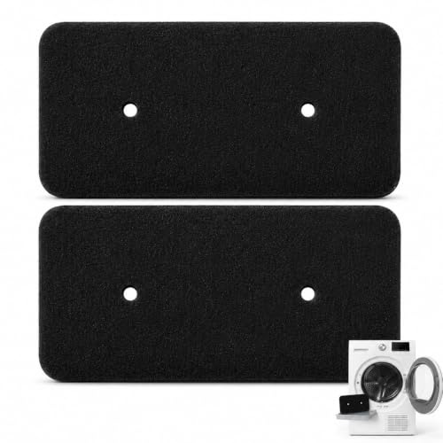 DCYQAIN 2 Pack Tumble Dryer Sponge Filters, 275x125x10mm Replacement Filter Compatible with Hoover & Candy 40006731, Reusable Lint Filters for Condenser & Heat Pump Dryers