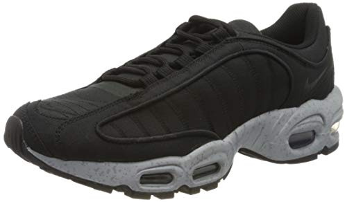 Nike AIR MAX TAILWIND IV SP, Men's Running Shoe, Black Wolf Grey Volt, 7.5 UK (42 EU)