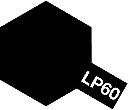 Tamiya Peinture laquée : LP60 - Noir Otan