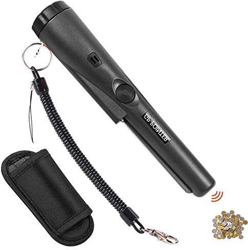 Metalldetektor Pinpointer Tragbar Metallsuchgerät IP66 Wasserdichter Metall PinPointer Metalldetektor Junior Hochempfindlicher 360° Scan Goldmünzen Metallsuchgerät für Goldmünze Hunt Relikte Schmuck