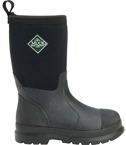 MUCK Kids' Chore Classic Boot, Black, Size 5(M)