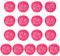AIBAOBAO 17 PCS JGA Buttons 1x Braut Buttons 16x Team Braut Buttons Junggesellinnenabschied Anstecker, Braut Sticker für Hochzeit Brautaccessoires, Bachelorette Abschlussball Party Deko Zubehör