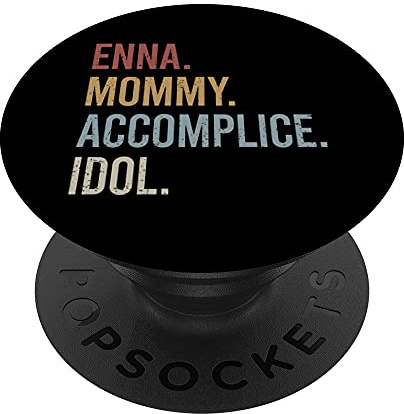 Enna Mommy Accomplice Idol Retro Style Vintage PopSockets mit austauschbarem PopGrip