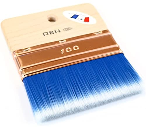 Pinceau/Spalter/Brosse 100mm / Made in France/pour Murs, Meubles à rénover/Fibre synthétique pour peintures Huile, Acrylique, Eau, Vernis. Trouvez Gamme complète Bleu Polytop sur Amazon