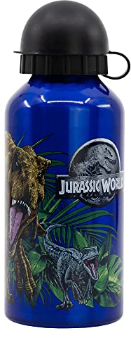 Stor BOUTEILLE EN ALUMINIUM POUR ENFANTS DE 400 ML | JURASSIC WORLD FRANCHISE THENT