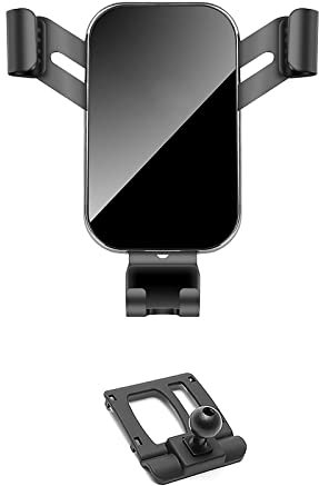 NURCIX Car Mobile phone bracket，For Porsche Macan 2010-2015，Multi-Scene Mobile Phone Mount Cradle.,Black