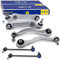 ATEC Germany 2x Querlenker Vorderachse unten hinten, 2x Querlenker Vorderachse vorne unten, 2x MEYLE Koppelstange Kompatibel mit BMW 6er Coupe (F13) Gran Coupe (F06) Cabriolet (F12), 5er (F10) (F11)