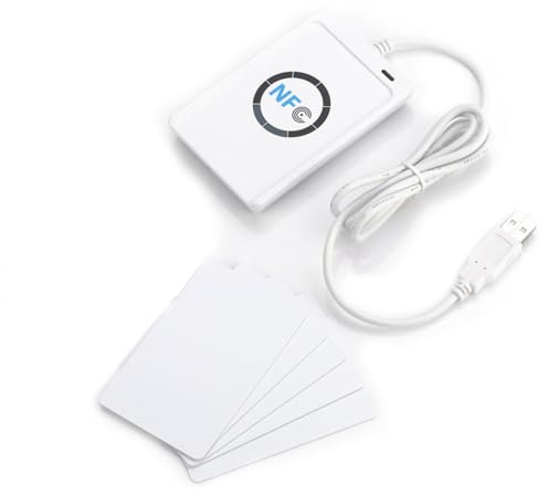 NFC-RFID-Reader-Writer, Reader-Writer-Smartcard-Duplikator mit USB-Schnittstelle für Kontaktlosen Tag-Zugriff