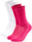 Occulto Herren & Damen Rennradsocken 2er Pack (Modell: Eddy), Fahrradsocken 1 X Pink 1 X Weiß 35-38