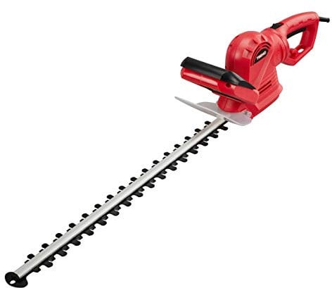 STANEW Tagliasiepi Elettrico 710 W, Tagliasiepi Elettrica 220-240 V, Lunghezza Lama 610 mm, Distanza Denti 24 mm, Taglia Siepe con Protezione Della Lama