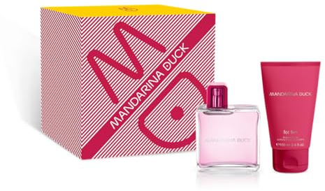 MANDARINA DUCK FRAGRANCES |For Her Geschenkset für Damen, inklusive Eau de Toilette 100 ml und Körpercreme 100 ml, blumiger, fruchtiger und Chypre Duft