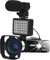 Registratore per videocamera Vlogging con videocamera Videocamere digitali professionali 4K Blogger Live Cast Streaming Camcorder for UHD 18X Zoom Vlog Webcam Videoregistratore(32G SD Card,MIC Light H