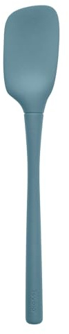 Tovolo Flex-Core All Silicone Spoonula, Tapered Edge, Ergonomic Handle, Heat Resistant