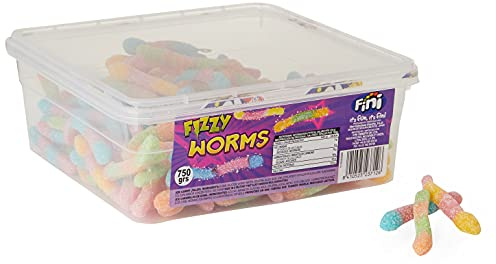 Fini | Fizzy Worms | Fruit Flavour Candy | 750g