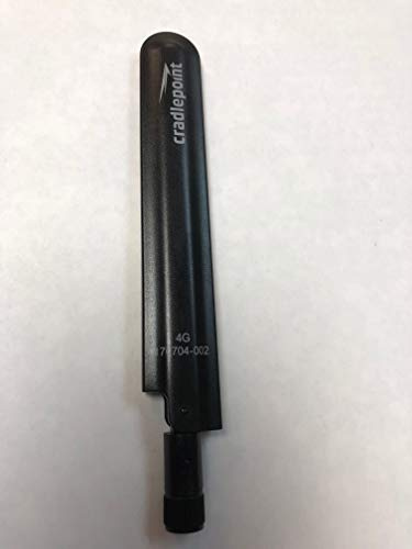 Cradlepoint Mini Black, LTE/4G/3G 11.4 cm 2/3 dBi Antenne mit SMA Anschluss