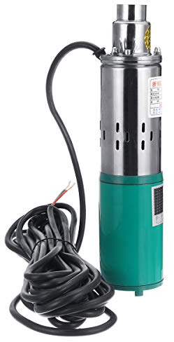 TuToy 260W 24V Tiefbrunnenpumpe Tauchwasserpumpe Solarenergie 1.2M³ / H 50M Max Lift