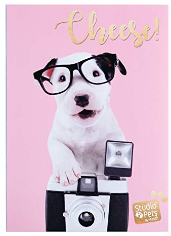 Grupo Erik Album fotos Studio Pets Charlie - Album fotos 10x15cm con 36 bolsillos - Album de fotos 12x16 cm