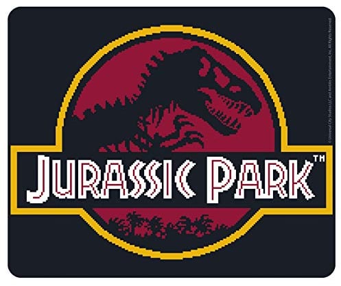 ABYSTYLE - Jurassic Park - Tapis de Souris Souple - Pixel Logo