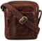 STILORD 'Jamie' Herren Ledertasche - Perfekt für Reisen & Alltag - Kleine Vintage Messenger Bag für 9.7 Zoll iPad - Moderne Schultertasche für Männer Echtleder, Farbe:florida - braun