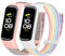 Huamanlou Pulsera compatible con Samsung Galaxy Fit 2, correa de nailon transpirable, ajustable, correa de repuesto deportiva para Galaxy Fit 2