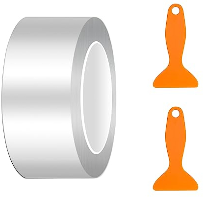 gvivej Lackschutzfolie Auto, 5 cm x 10 m Kantenschutz Schutzfolie, mit 2 Drückerplatten, Wird Verwendet, um Lackkratzer zu Vermeiden