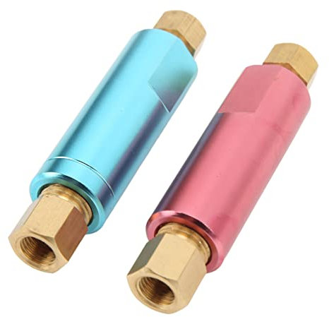 2 Stück Druckventil, Ventil Metallbremsdruck-Rückschlagventil Universal für Rennwagen