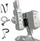 NPF3-SE Double Side NPF Battery Dummy with Input Type-C&D-Tap to Cable Lock 5525 Compatible with NP-F550/570/750/770/970 Power LED Light Atomos/Shinobi/SMALLHD Monitor for Battery V Mount