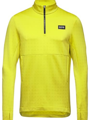 GOREWEAR Everyday Thermo 1/4-Zip Herren, Neon Yellow, XL