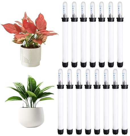 PORFOYO Plantas Indicadoras, 15 Piezas Agua de Plantas de Interior Medidor de Nivel, Indicador Riego Plantas, Indicador Humedad Plantas