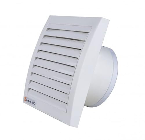 Ultradünner WC & Badlüfter MM QN Ø 100 Funktion Nachlaufrelais, Feuchtigkeitssensor, Kugellager