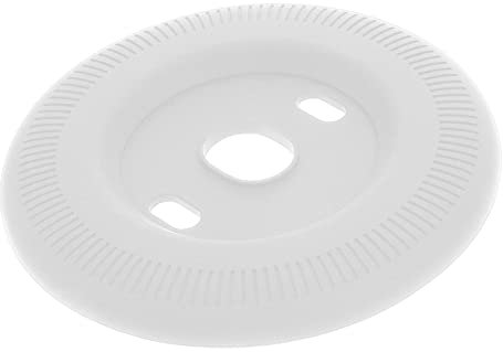 TOBBOMEY Cubierta de Placa de Pared Redonda para Termostato Nest de Protección y Sin Necesidad de Calafateo Pintura