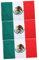BESPORTBLE 3 Piezas Bandera de México Resistente la Degradación y Instalación para Decoración de Fiestas