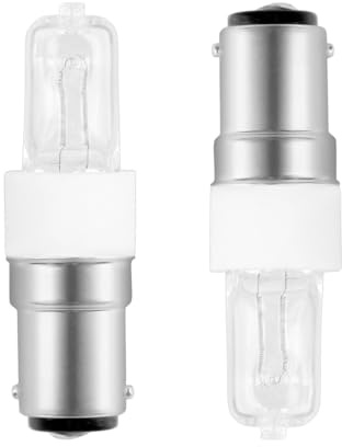 SCNNC Leuchtmittel B15 230V Dimmbar 2700K Warmweiß, Klar B15d Lampen für Deckenlampe, Kabinett Licht, Wandlampe, 2 Stück