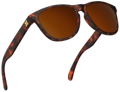 Sungod Classics™ Sunglasses - Lightweight Eyewear with UV400 Protection Frame - Tortoise Brown