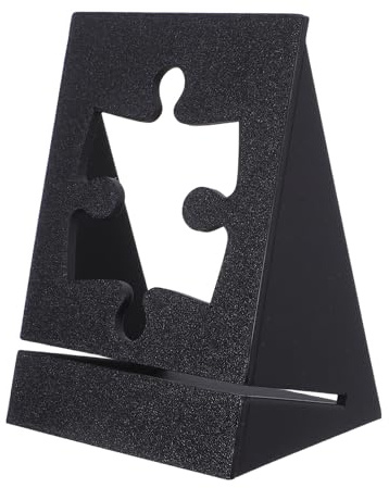 KOMBIUDA Puzzle Organizer Zubehör Puzzle Aufbewahrung Multifunktionale Sortierbox Multifunktionaler Schwarzer Kunststoff