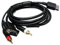 C-FUNN Vga Alta Definición Cable RCA Sonido Adaptador HD Cuadro PAL Ntsc para Sega Dreamcast