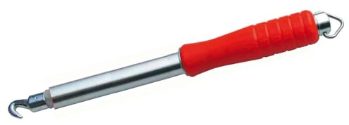 Dönges Drill-Bindewerkzeug, Länge 280 mm, roter Griff am Haken (Drillapparat)