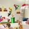 LIZHIOO 3D-Wandaufkleber, Super Mario Bros, Wandtattoo, selbstklebend, abnehmbar, Vinyl, für Kinder, Kindergarten, Dekoration, Kinderzimmer, Kinderzimmer